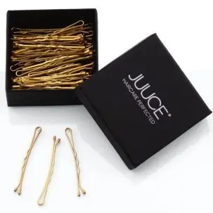 Guld Hårnål, 50 stk - Tilbehør