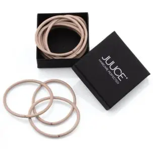 Lys Hårelastik, 12 stk - Tilbehør