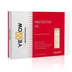 Yellow, Protective Oil, 6 x 13 ml. - Tilbehør til farve